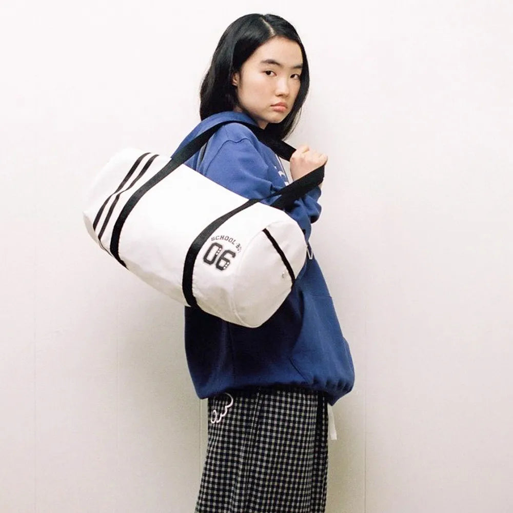 AEAE SCHOOL BOY DUFFLE BAG (WHITE)