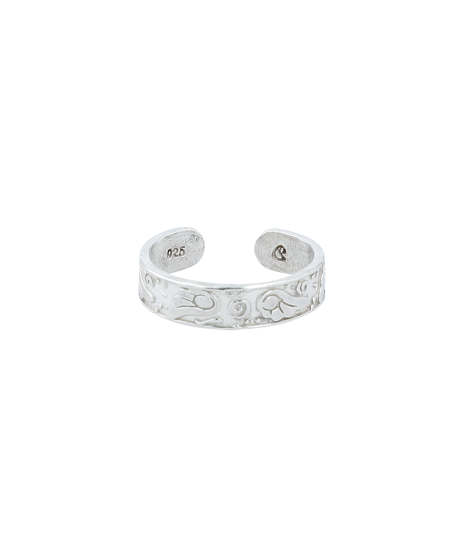 ✪【𝘱𝘳𝘦-𝘰𝘳𝘥𝘦𝘳】coyseio angel wing toe ring (sliver)