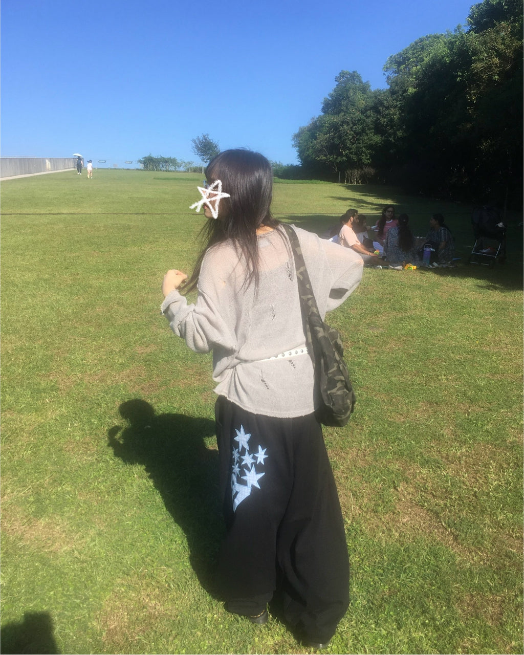 damaged mesh knit (oatmeal)