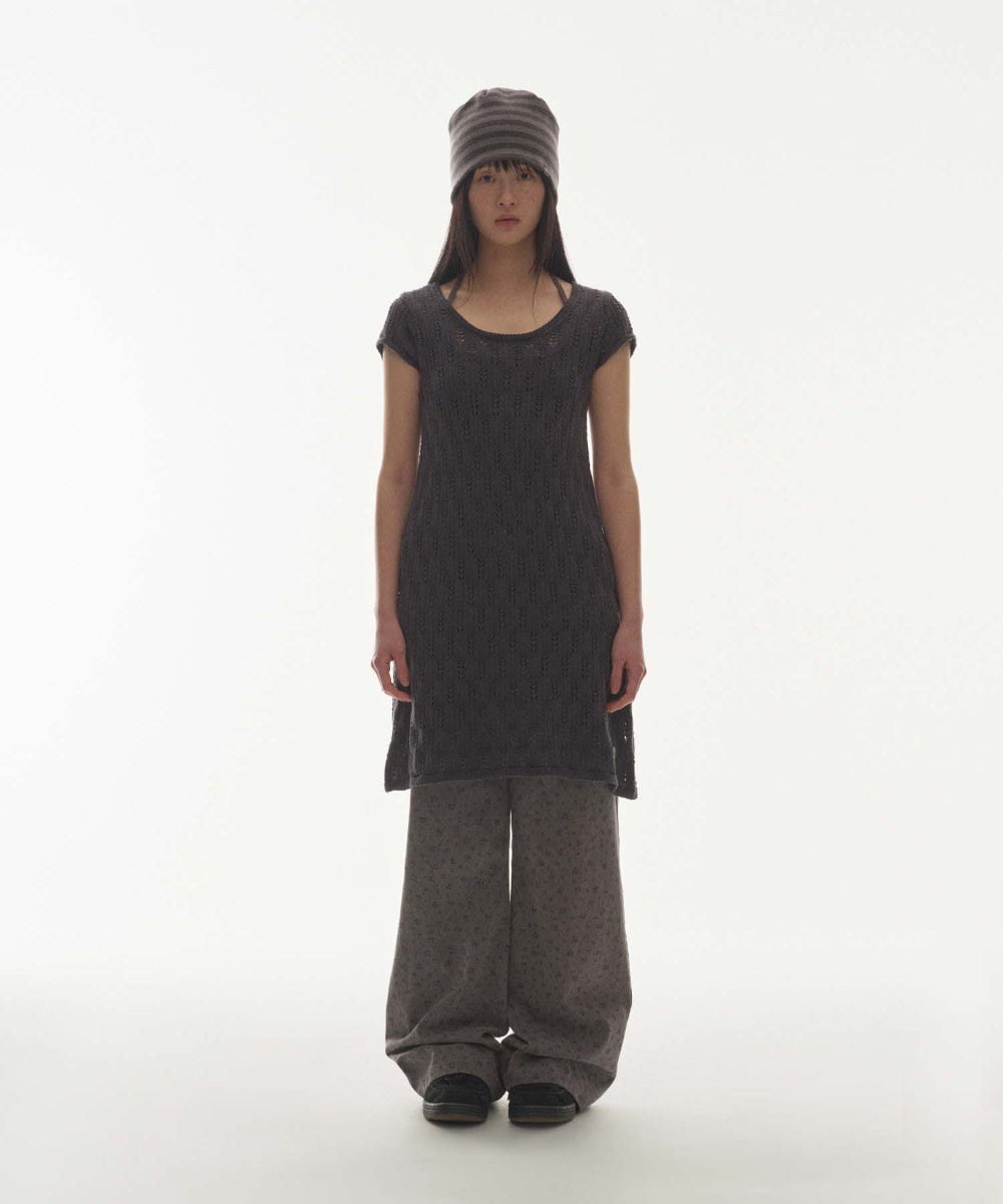 ✪【𝘱𝘳𝘦-𝘰𝘳𝘥𝘦𝘳】coyseio scasi knit one piece (2 color)