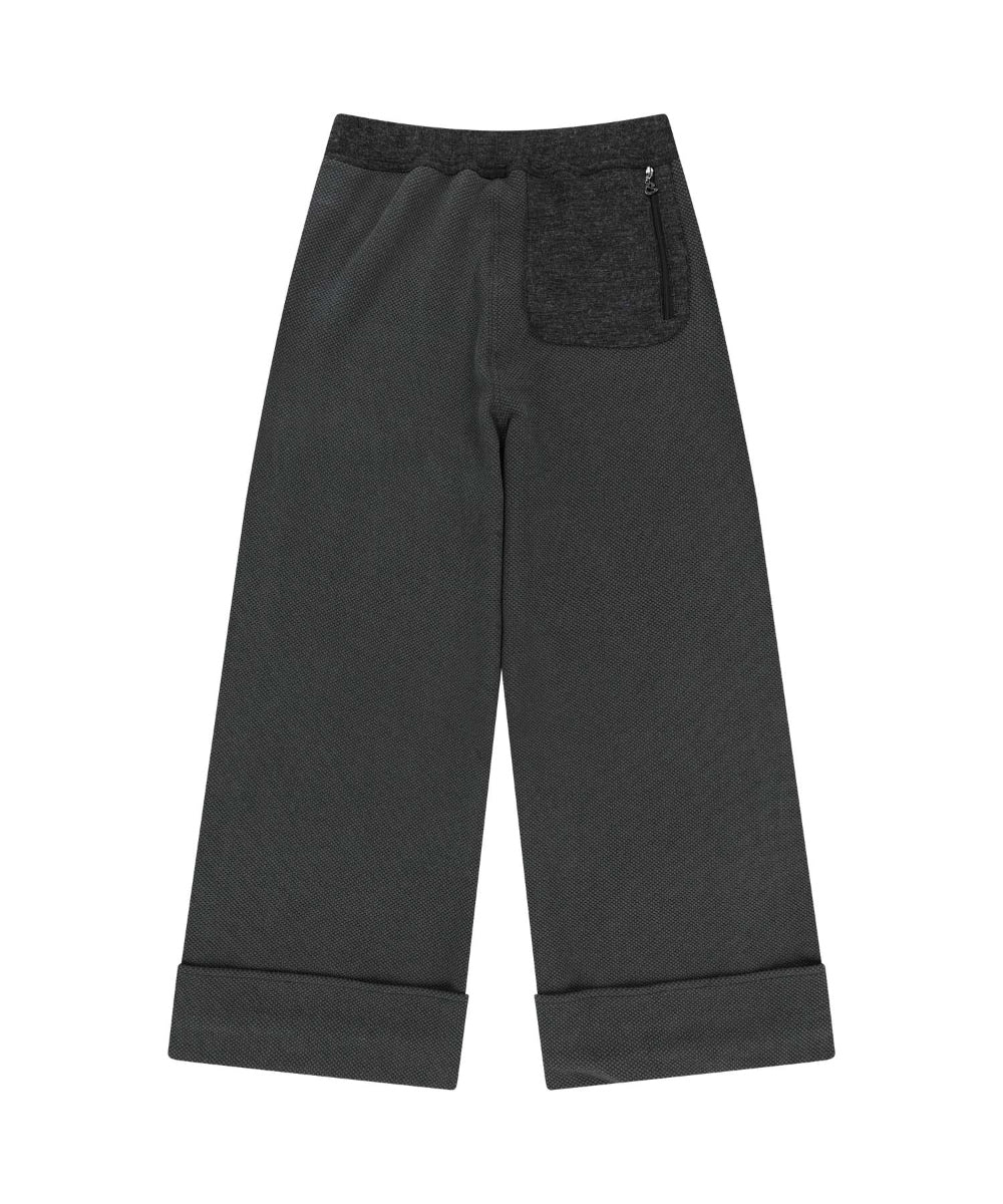 ✪【𝘱𝘳𝘦-𝘰𝘳𝘥𝘦𝘳】coyseio ribbed band pants (charcoal)