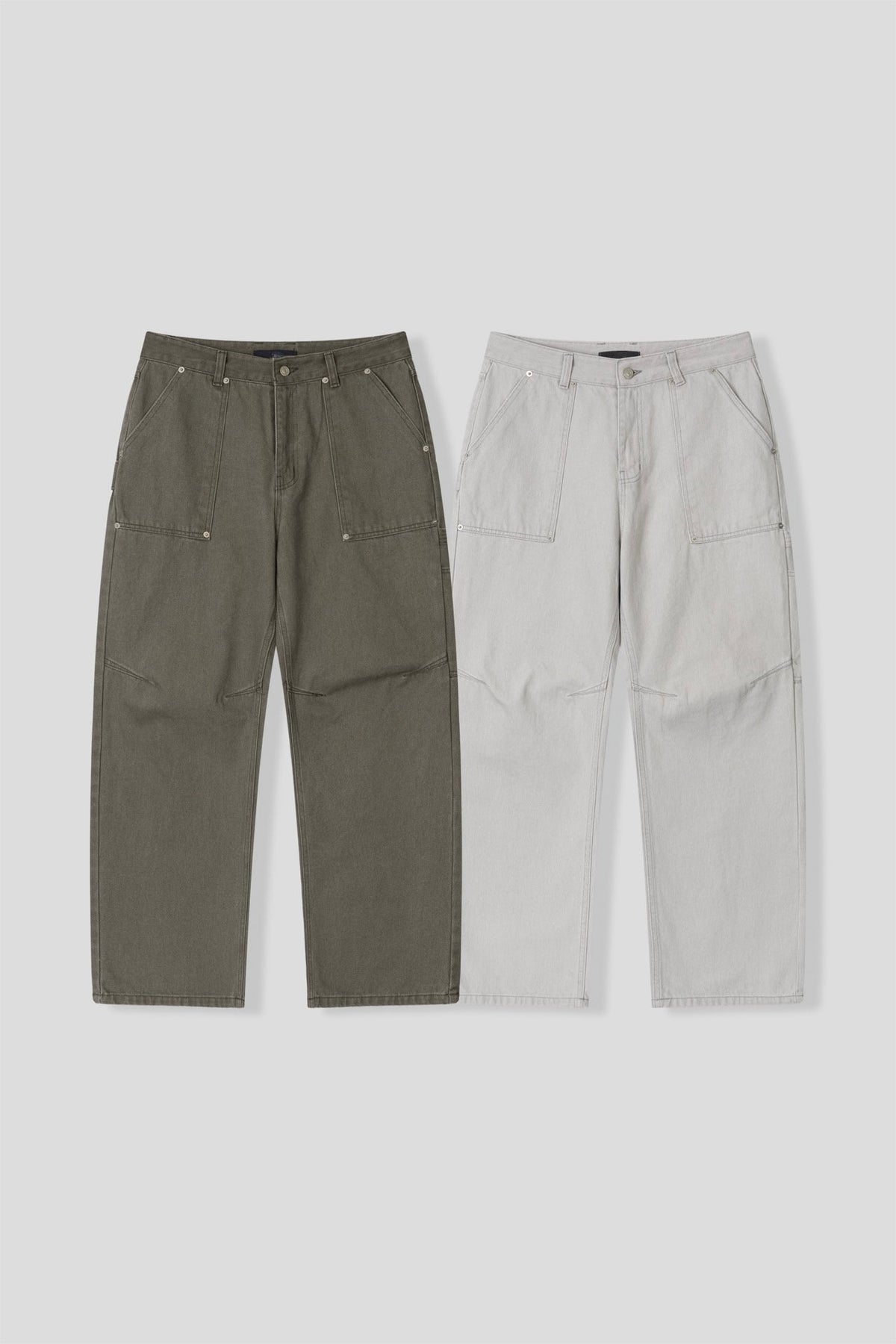 (★best) fatigue washed pants (brown)