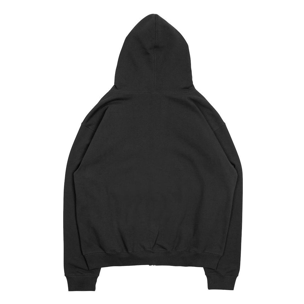 TCM ETHNIC HOODED ZIP-UP (CHARCOAL)