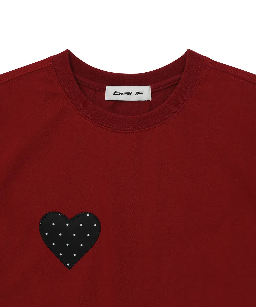 BAUF ANGEL WING SLIM FIT T-SHIRT (RED)