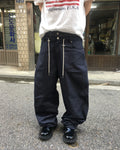 trunk layered pants (blue)