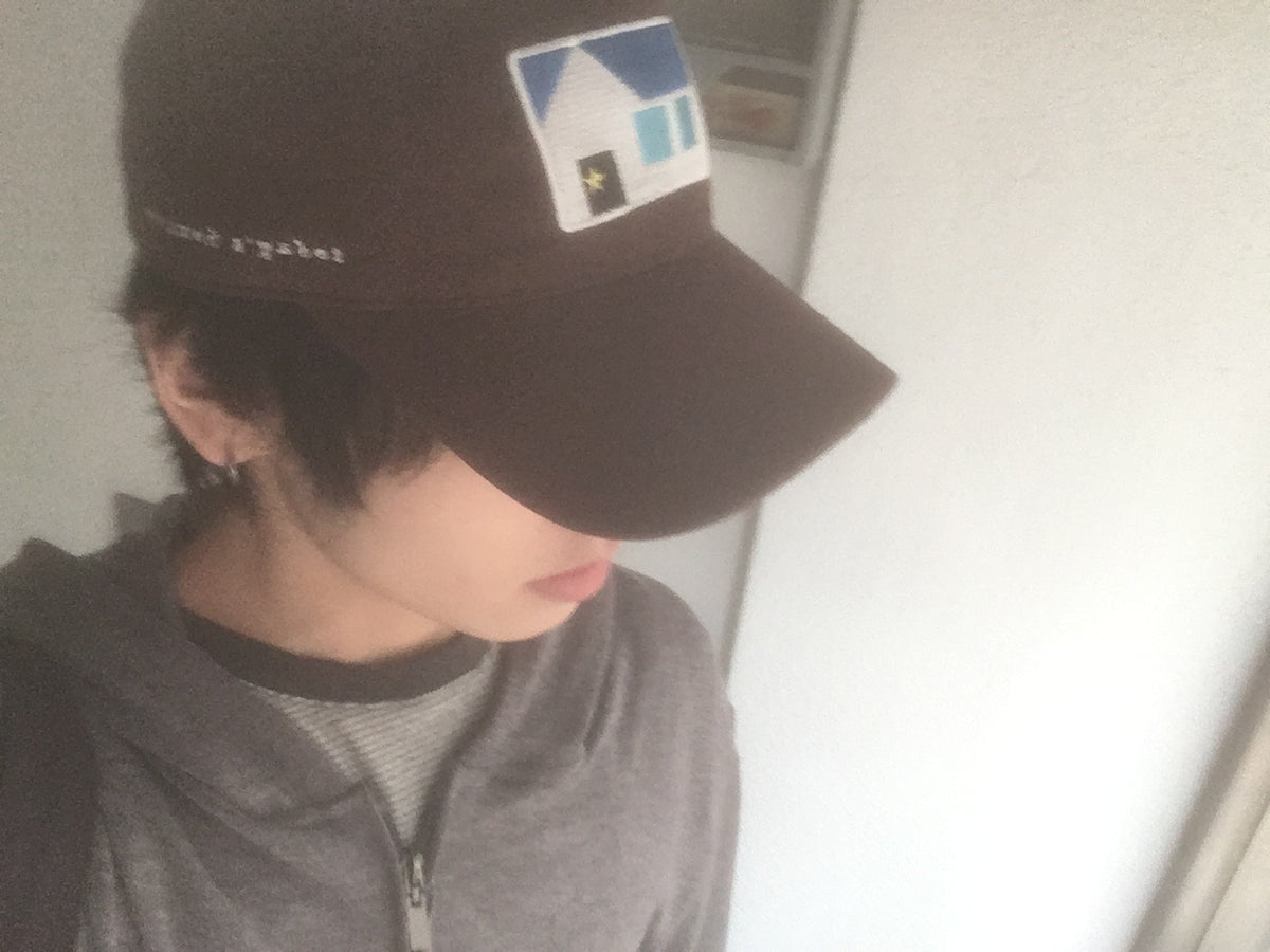 [ ★made] house cap (brown)