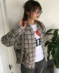 checked cotton shirt