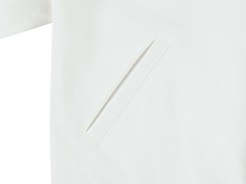 ✪【𝘱𝘳𝘦-𝘰𝘳𝘥𝘦𝘳】coyseio ruffle lace hood zip-up (white)