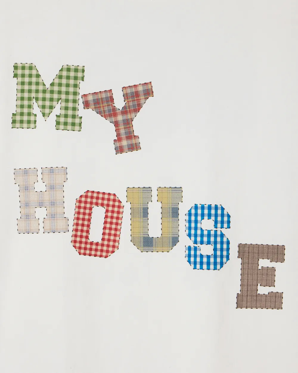 AEAE MY HOUSE T-SHIRTS (WHITE)