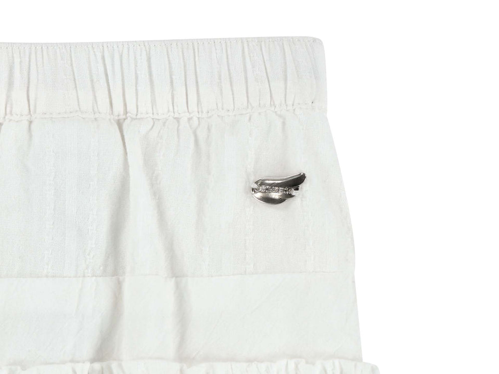 ✪【𝘱𝘳𝘦-𝘰𝘳𝘥𝘦𝘳】coyseio shirring midi skirt (white)