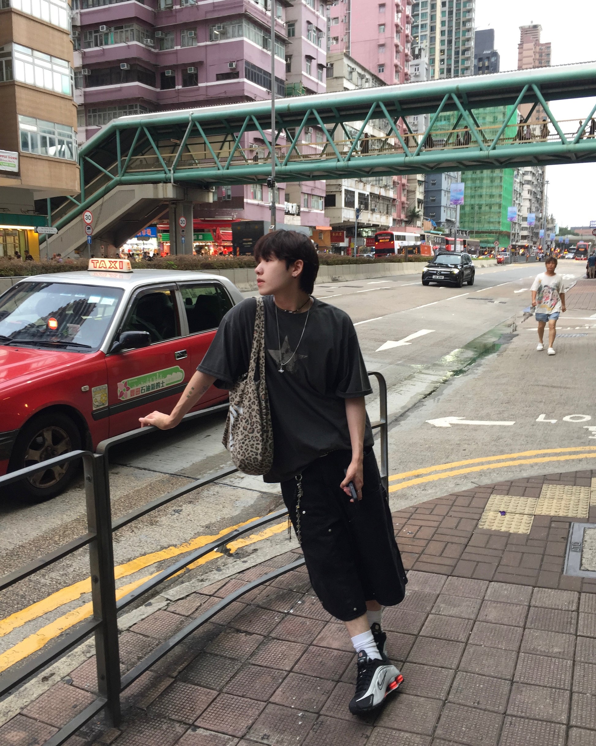 herry star washed tee