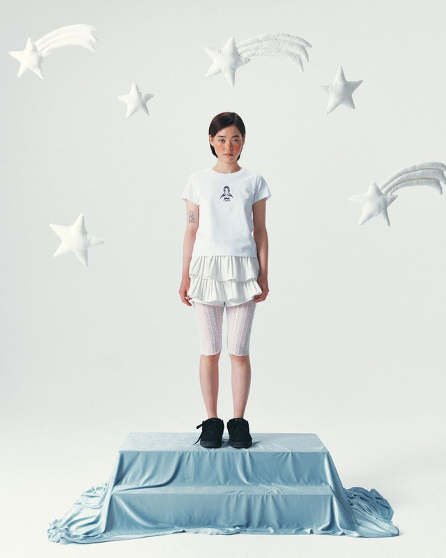 ✪【𝘱𝘳𝘦-𝘰𝘳𝘥𝘦𝘳】coyseio lenga character t-shirt (2 color)