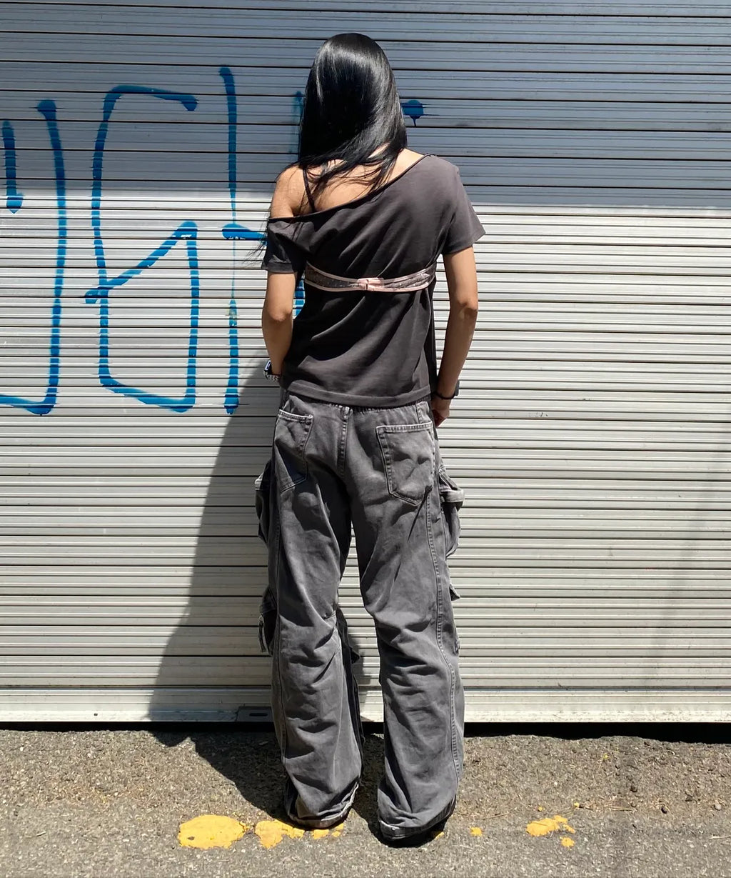 【𝘱𝘳𝘦-𝘰𝘳𝘥𝘦𝘳】SCULPTOR Hook Me Up Layered Tee Pale Pink