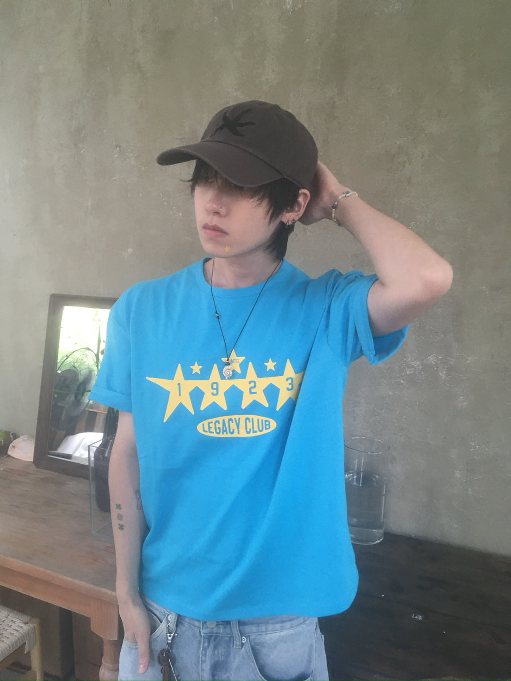 1923 star tee (ocean)