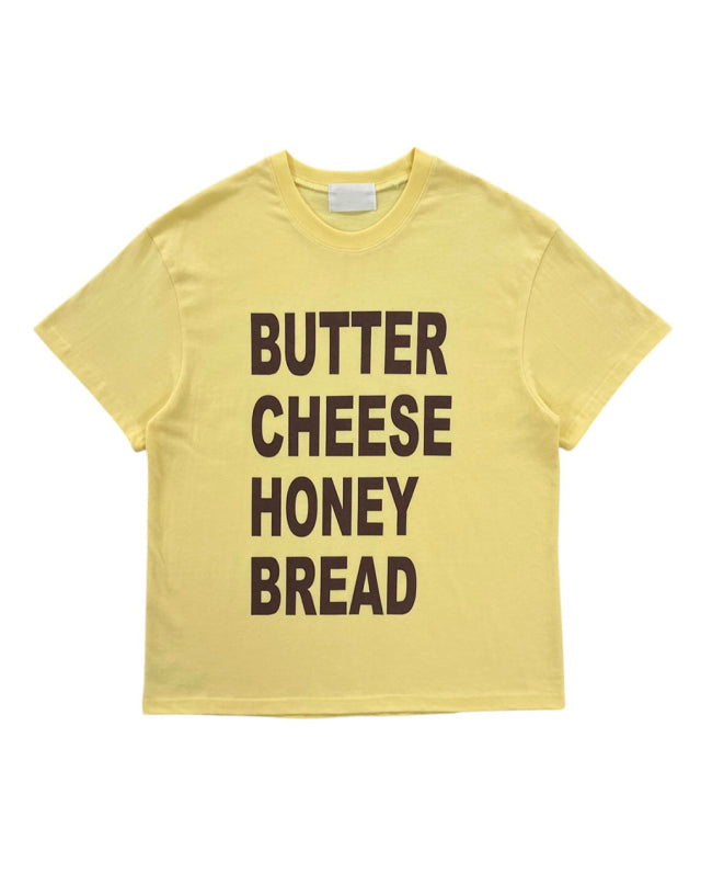 recipe letter tee (ocean)
