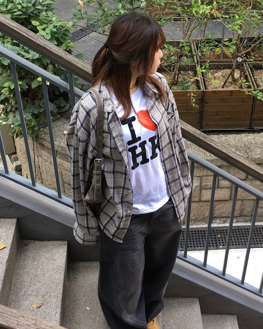 checked cotton shirt