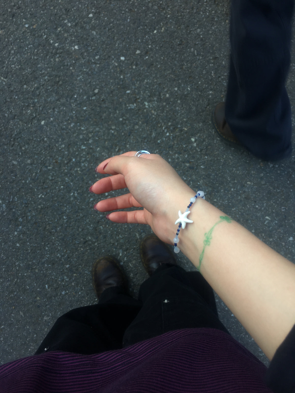 star beaded bracelet (gift)