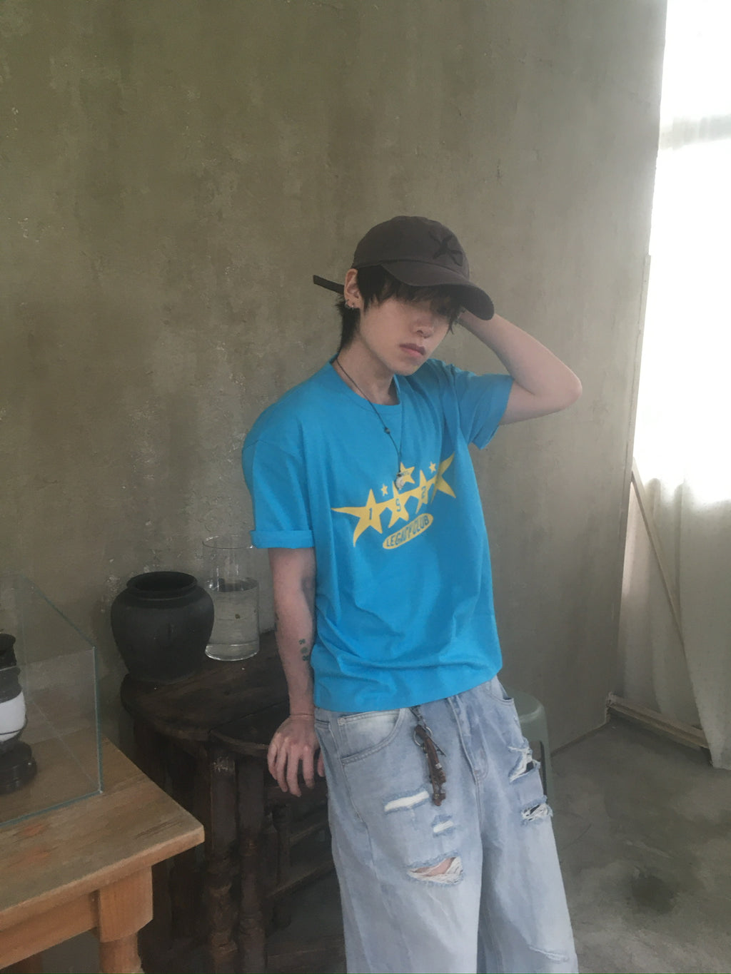 1923 star tee (ocean)