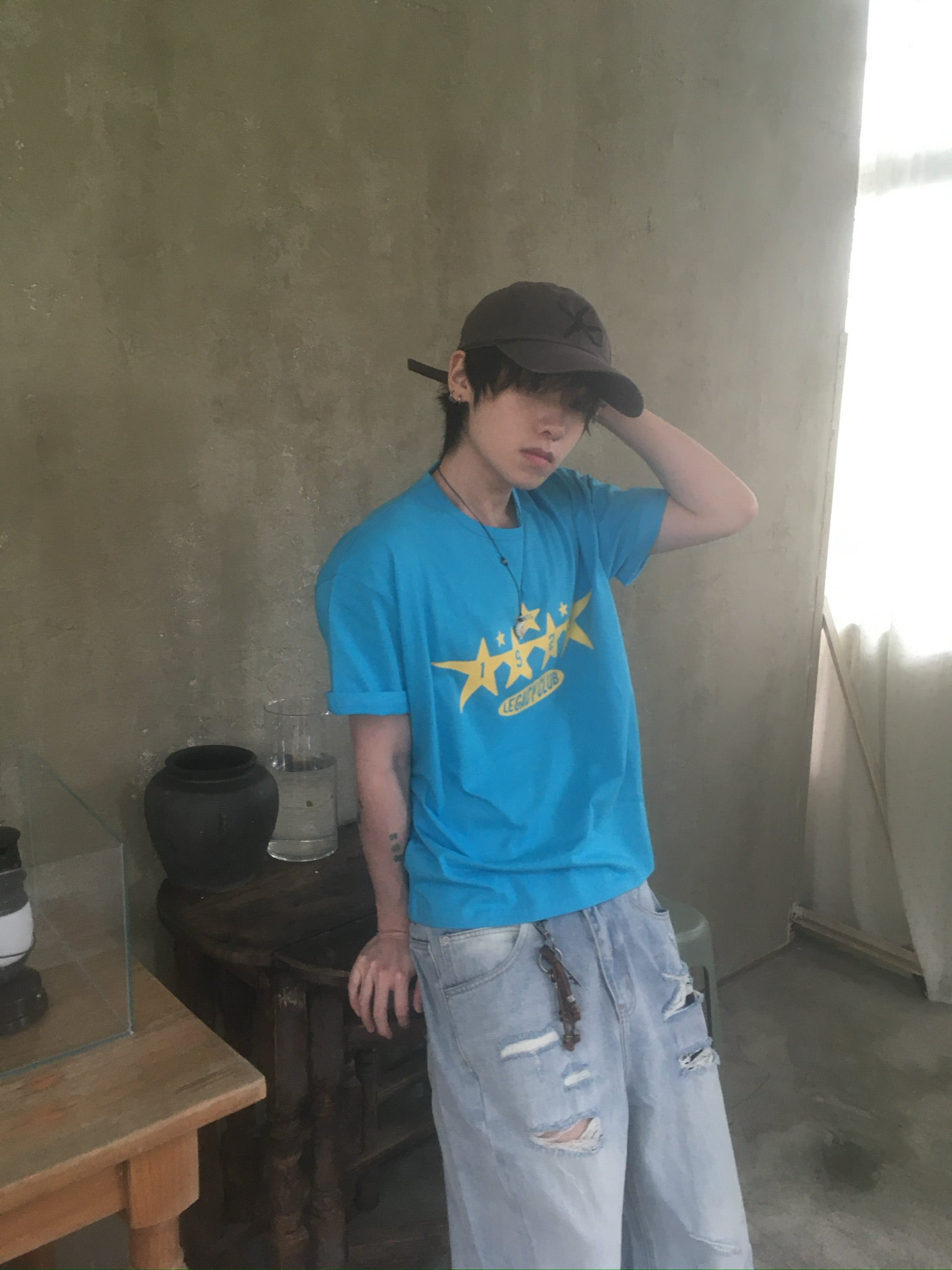 1923 star tee (ocean)