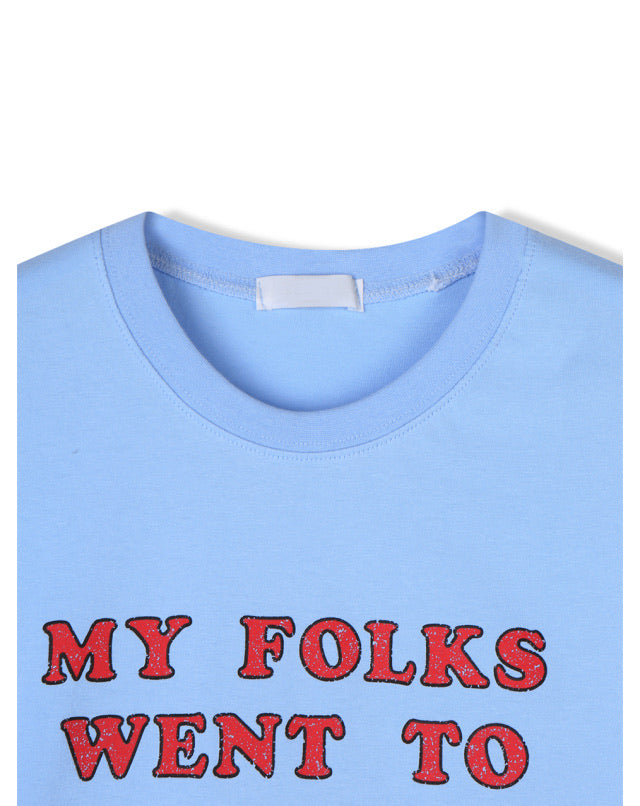 vintage lousy tee (sky blue)