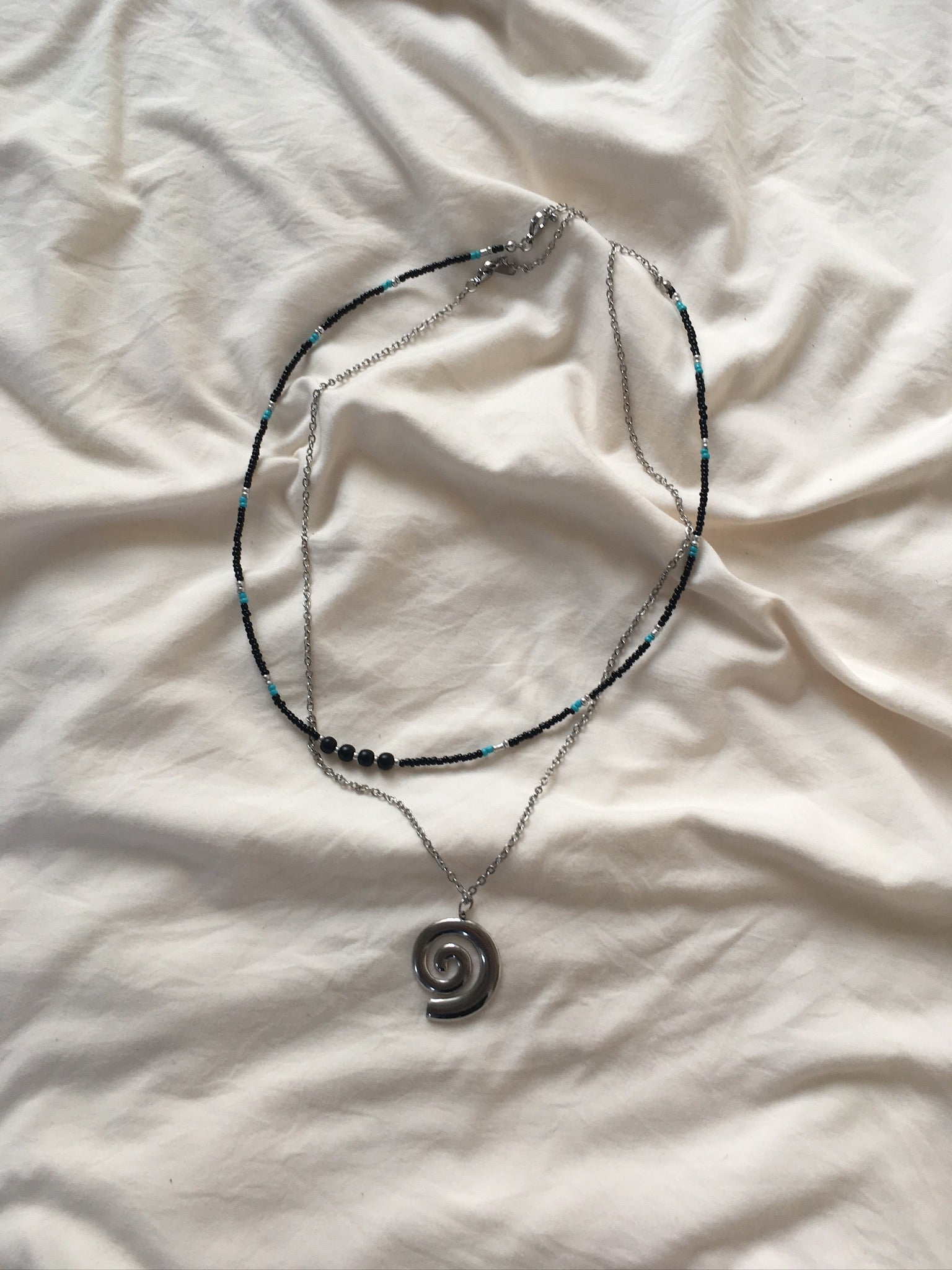 spiral necklace