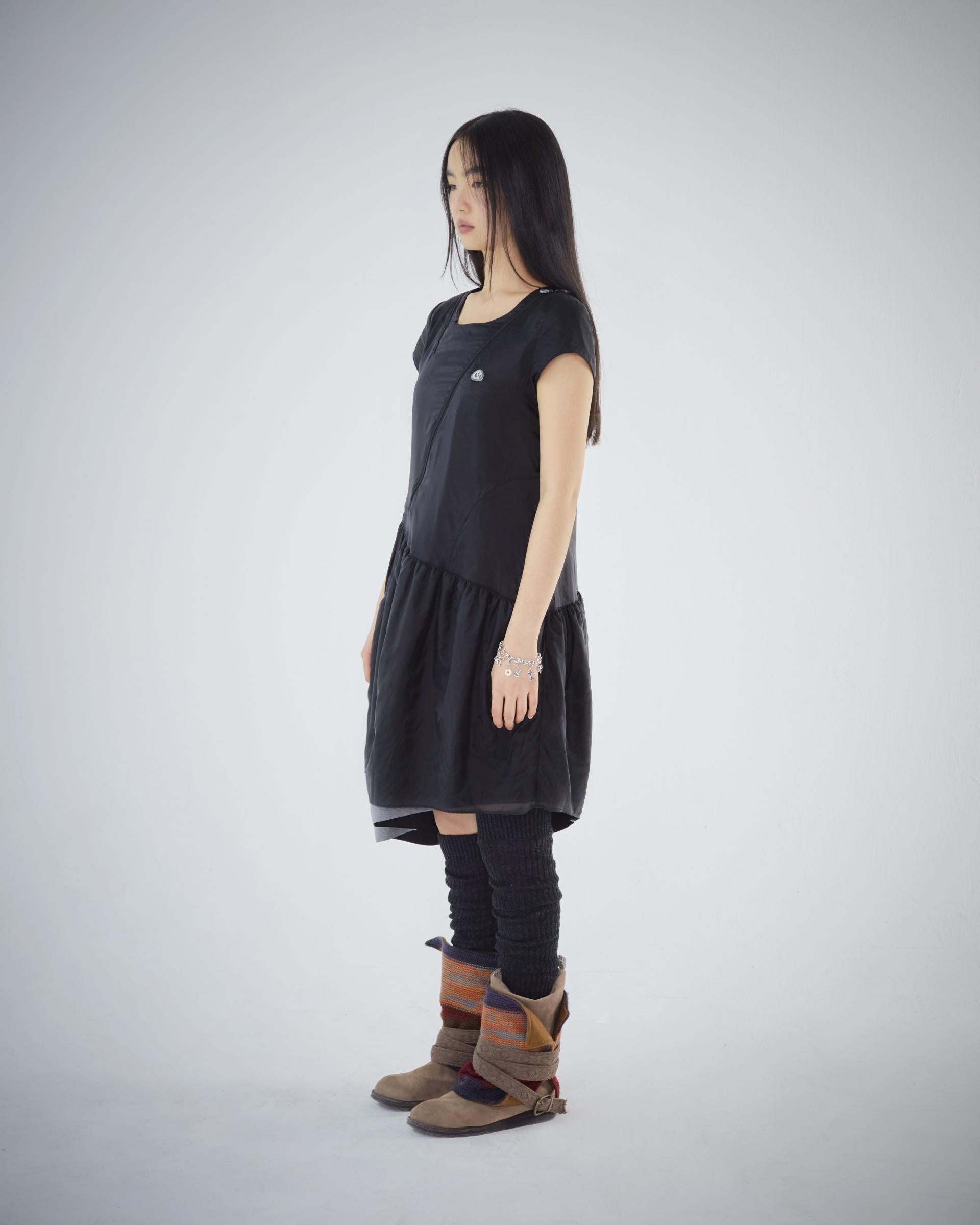 ✪【𝘱𝘳𝘦-𝘰𝘳𝘥𝘦𝘳】coyseio puff shirring one piece (2 color)