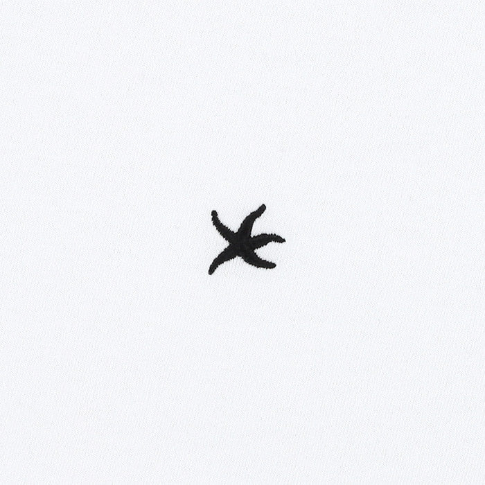 TCM STARFISH MINI LOGO TEE (WHITE)