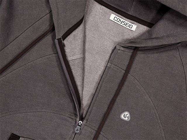 ✪【𝘱𝘳𝘦-𝘰𝘳𝘥𝘦𝘳】coyseio string pocket hood zip-up (3 color)