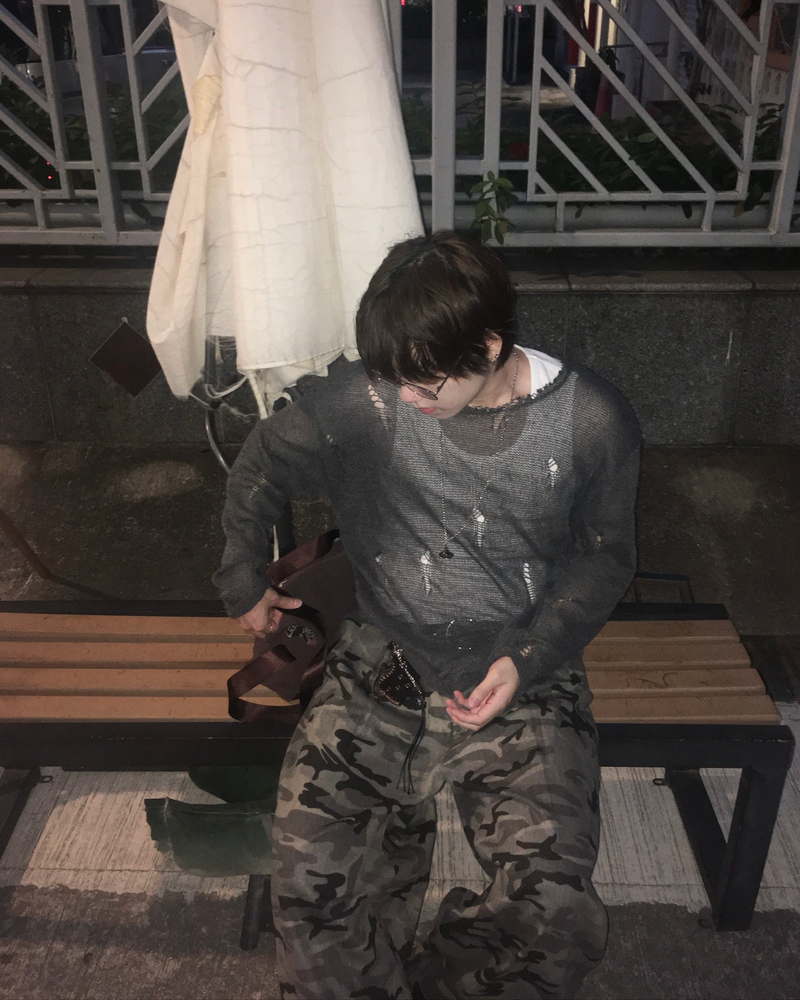 camo baggy pants (men wear)