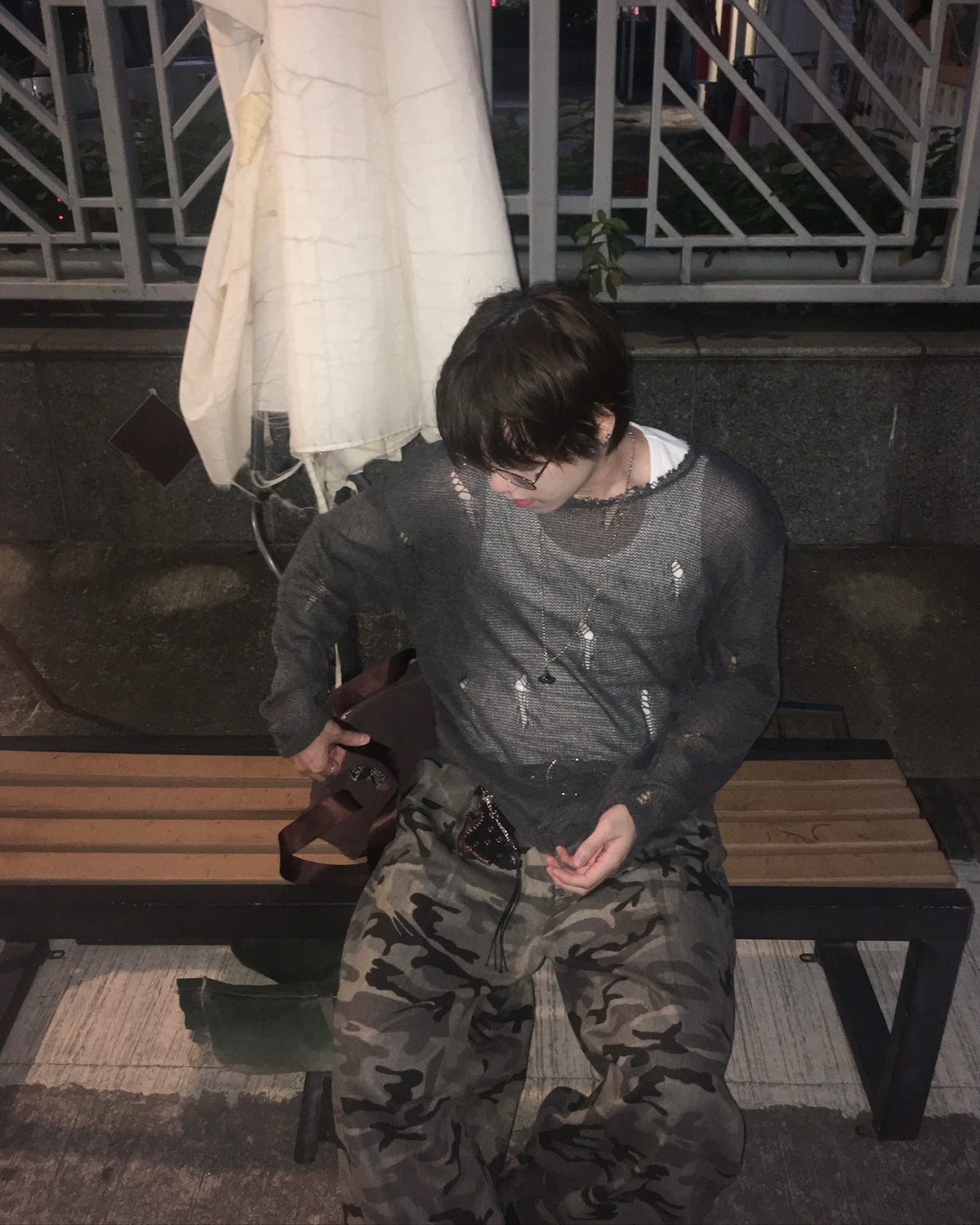 camo baggy pants (men wear)