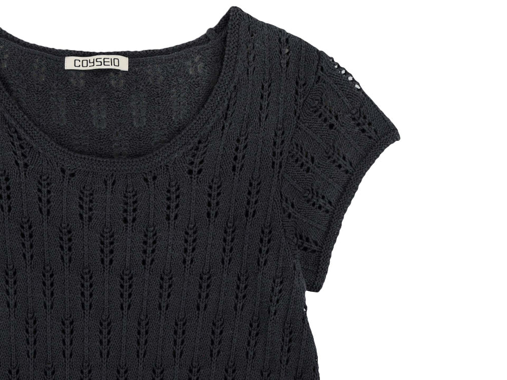 ✪【𝘱𝘳𝘦-𝘰𝘳𝘥𝘦𝘳】coyseio scasi knit one piece (2 color)