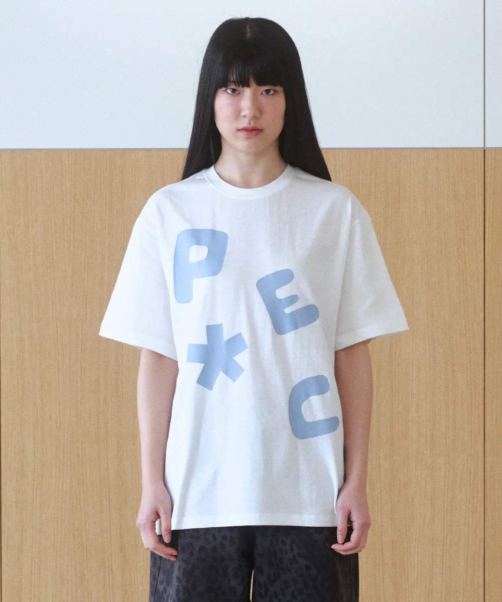 BAUF PEACE LOGO T-SHIRT (WHITE)