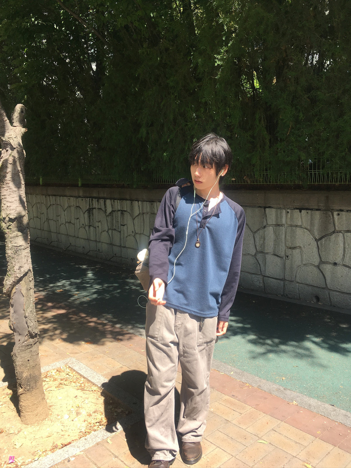 (★best) fatigue washed pants (brown)