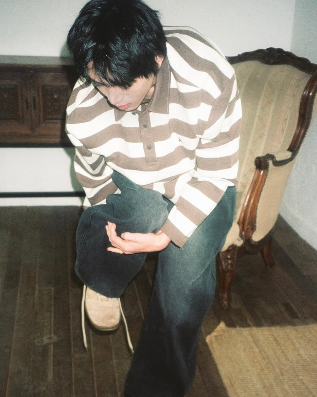 TCM RUGBY LONG SLEEVE (BROWN)