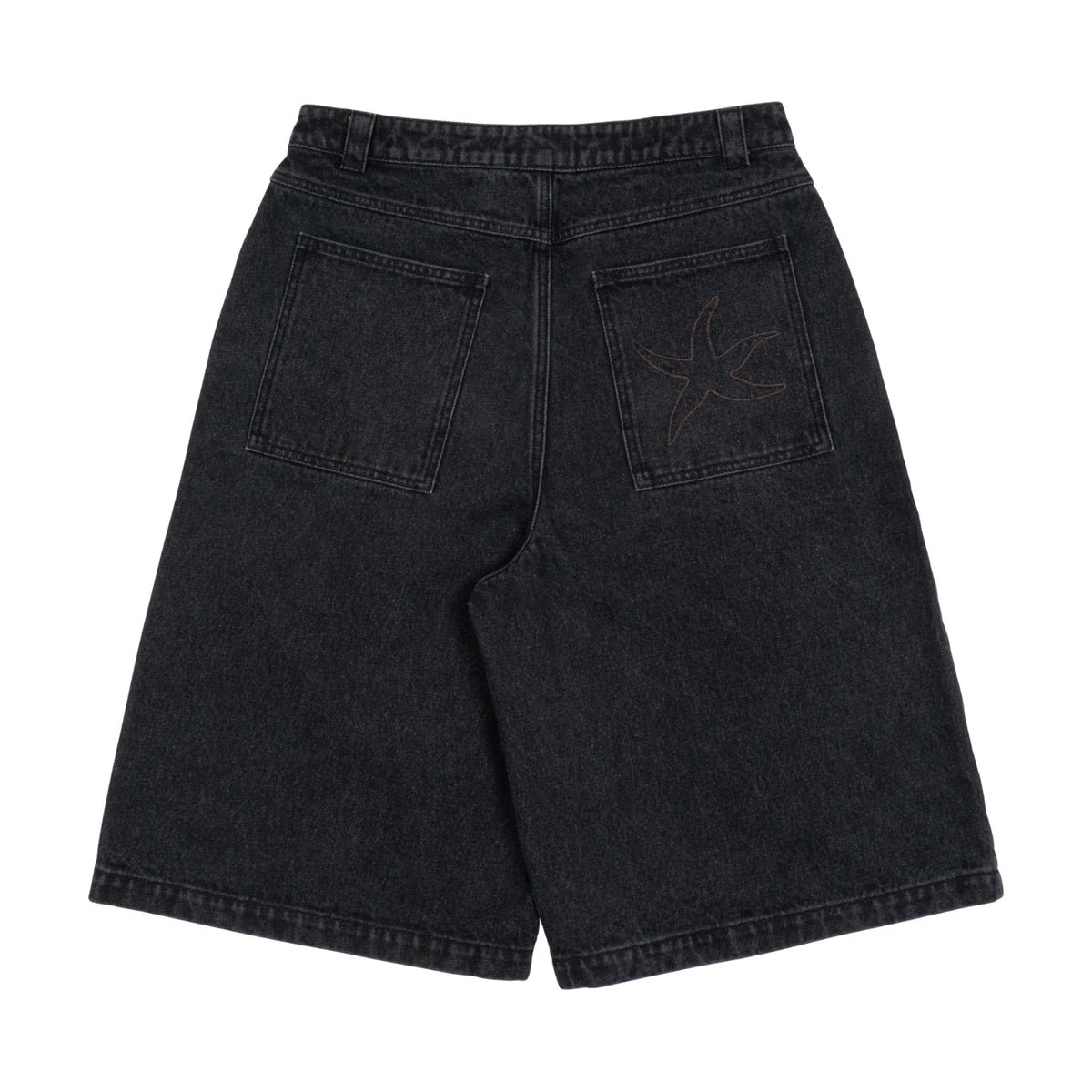 TCM STARFISH DENIM HALF PANTS (BLACK)
