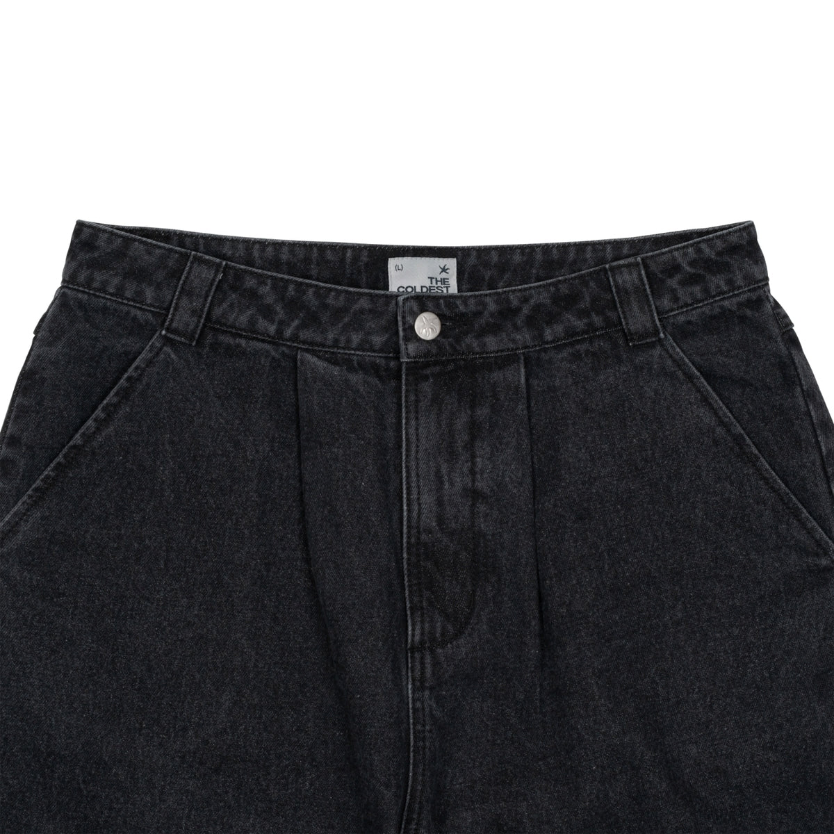 TCM STARFISH DENIM HALF PANTS (BLACK)