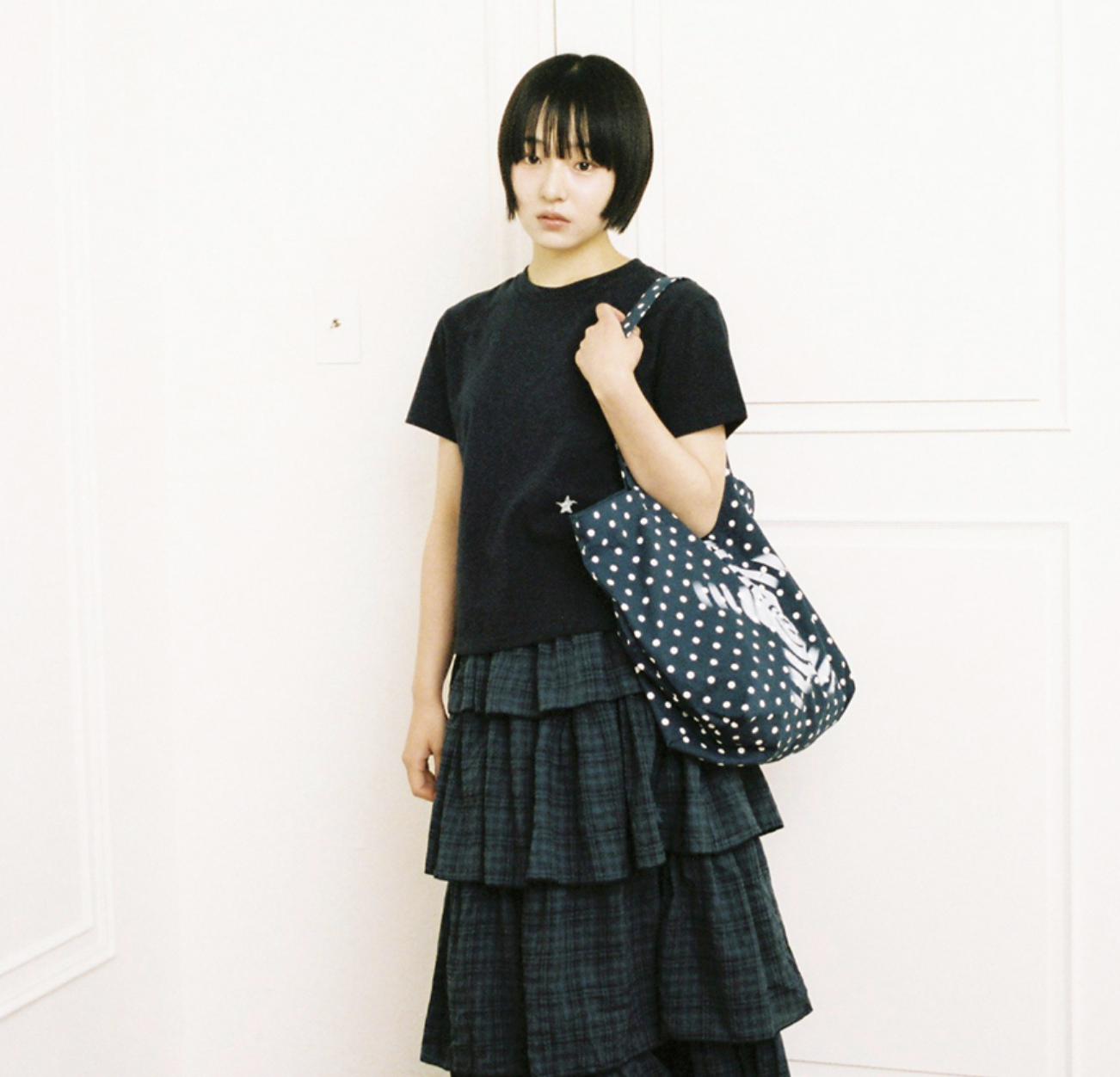 【𝘱𝘳𝘦-𝘰𝘳𝘥𝘦𝘳】WEBHOUSE Twister Star Tote Bag Dot