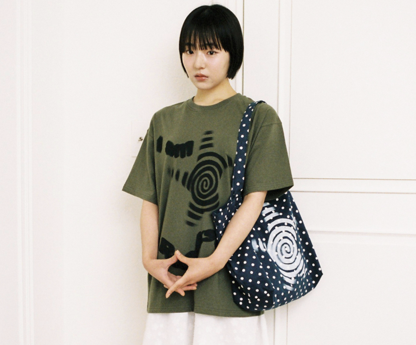 【𝘱𝘳𝘦-𝘰𝘳𝘥𝘦𝘳】WEBHOUSE Twister Star Tote Bag Dot