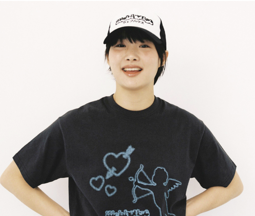 【𝘱𝘳𝘦-𝘰𝘳𝘥𝘦𝘳】WEBHOUSE Sweetie House Cap BlackWhite