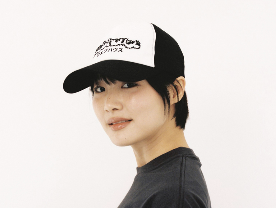【𝘱𝘳𝘦-𝘰𝘳𝘥𝘦𝘳】WEBHOUSE Sweetie House Cap BlackWhite
