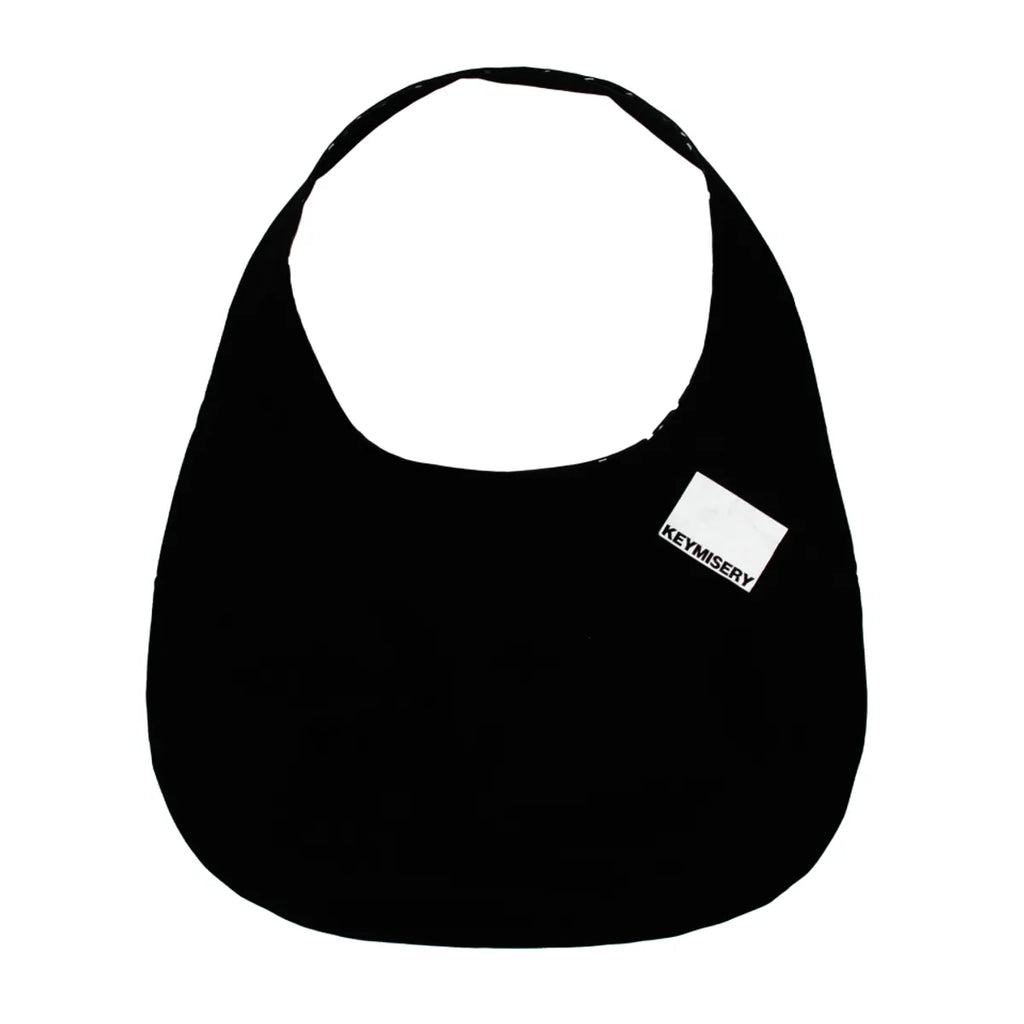 【𝘱𝘳𝘦-𝘰𝘳𝘥𝘦𝘳】KEYMISERY Reversible Dot Tote Bag (Black)