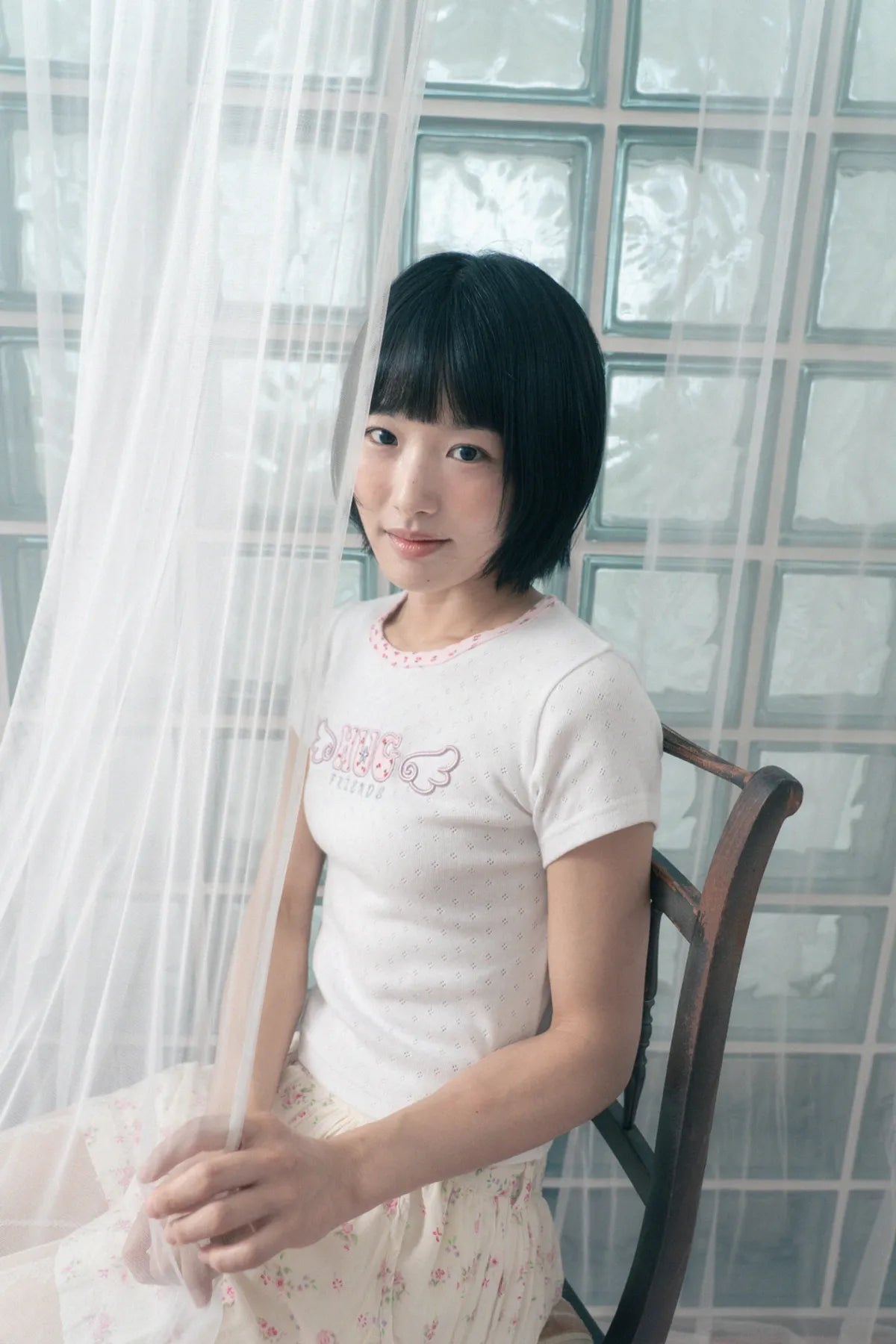 HUGYOURSKIN HUG FRIENDS TEE (WHITE)