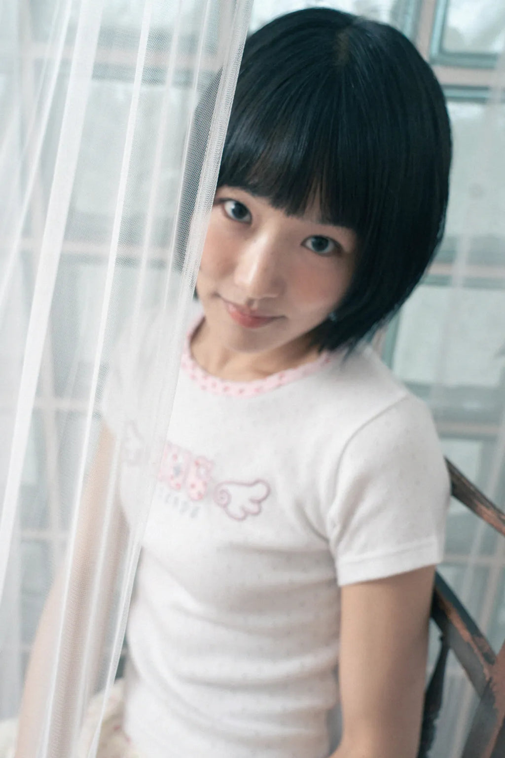 HUGYOURSKIN HUG FRIENDS TEE (WHITE)