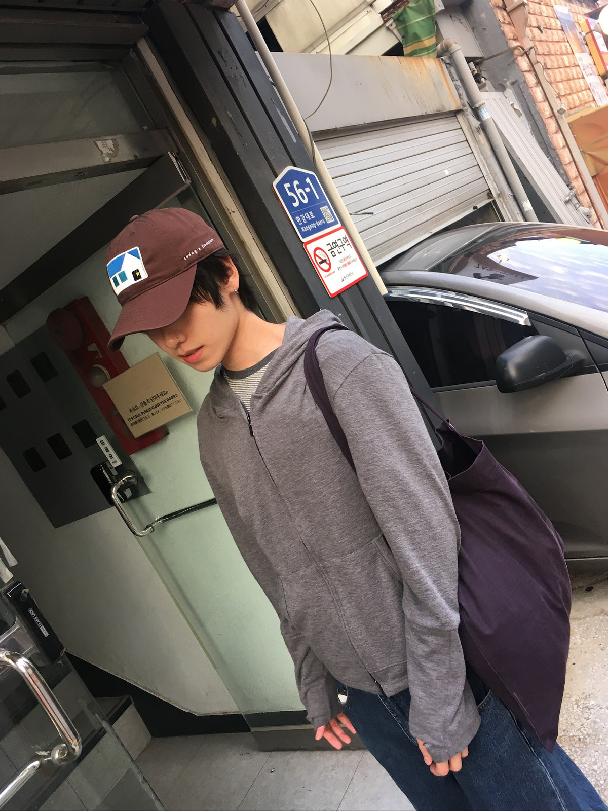 [ ★made] house cap (brown)