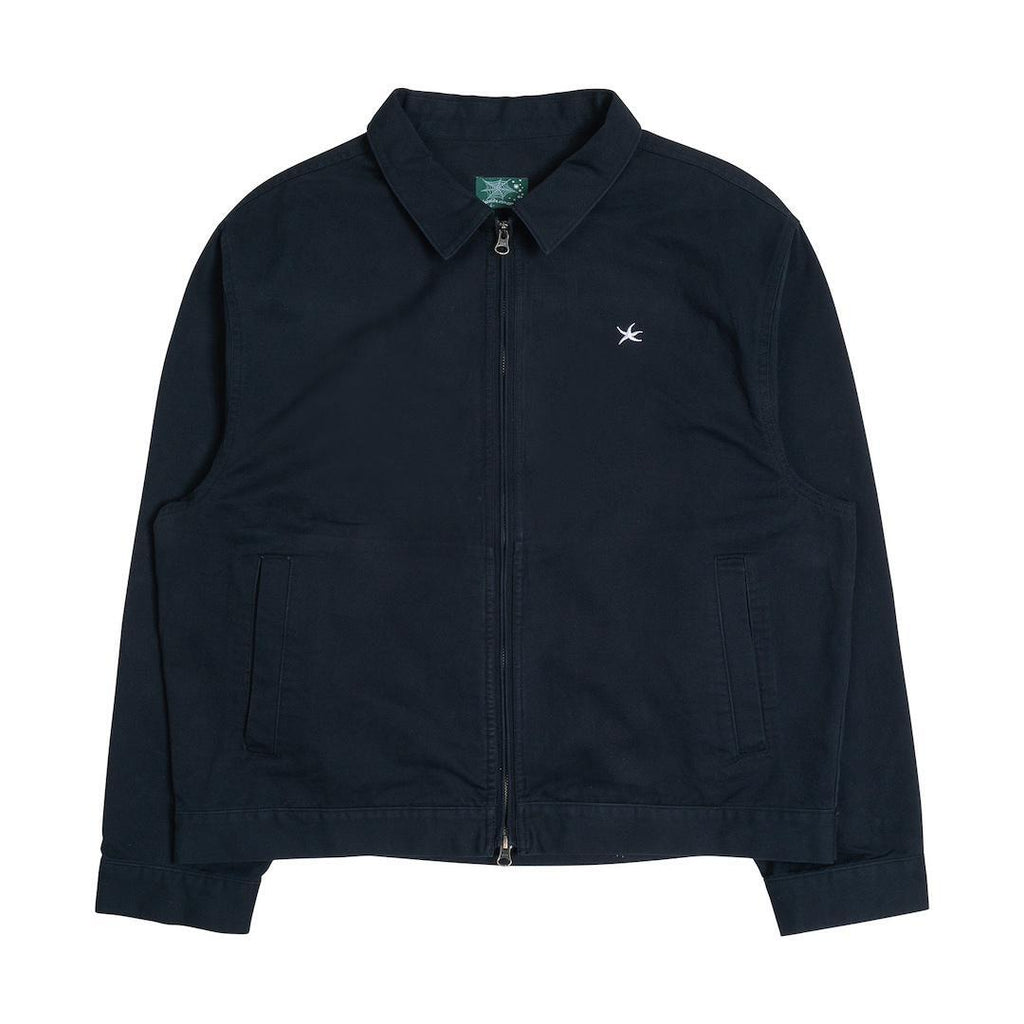 TCM WASHED MINI LOGO JACKET (NAVY)