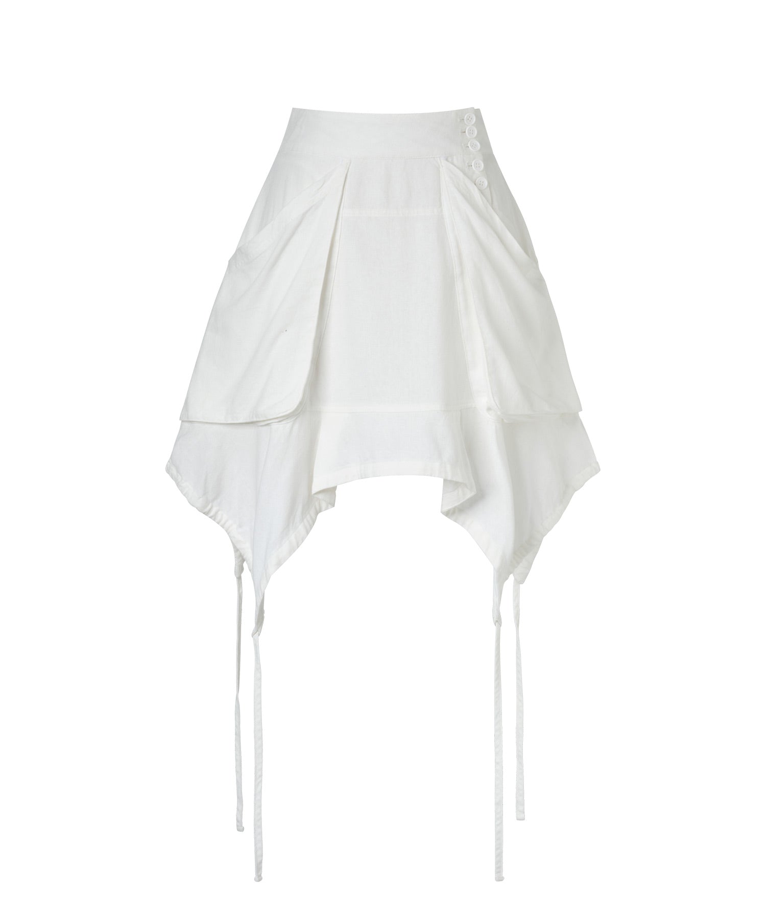 ✪【𝘱𝘳𝘦-𝘰𝘳𝘥𝘦𝘳】coyseio fairy string skirt (white)