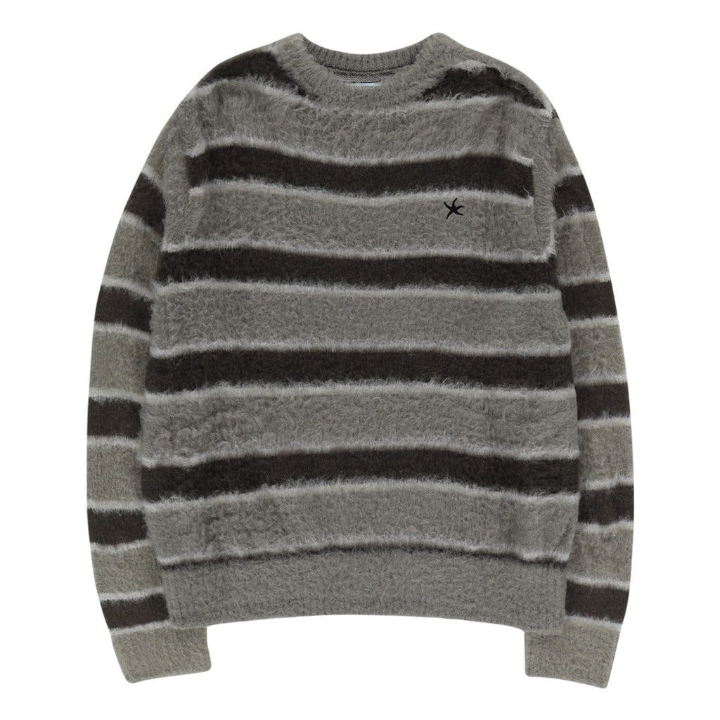 TCM STARFISH MINI LOGO MOHAIR KNIT (CHARCOAL)