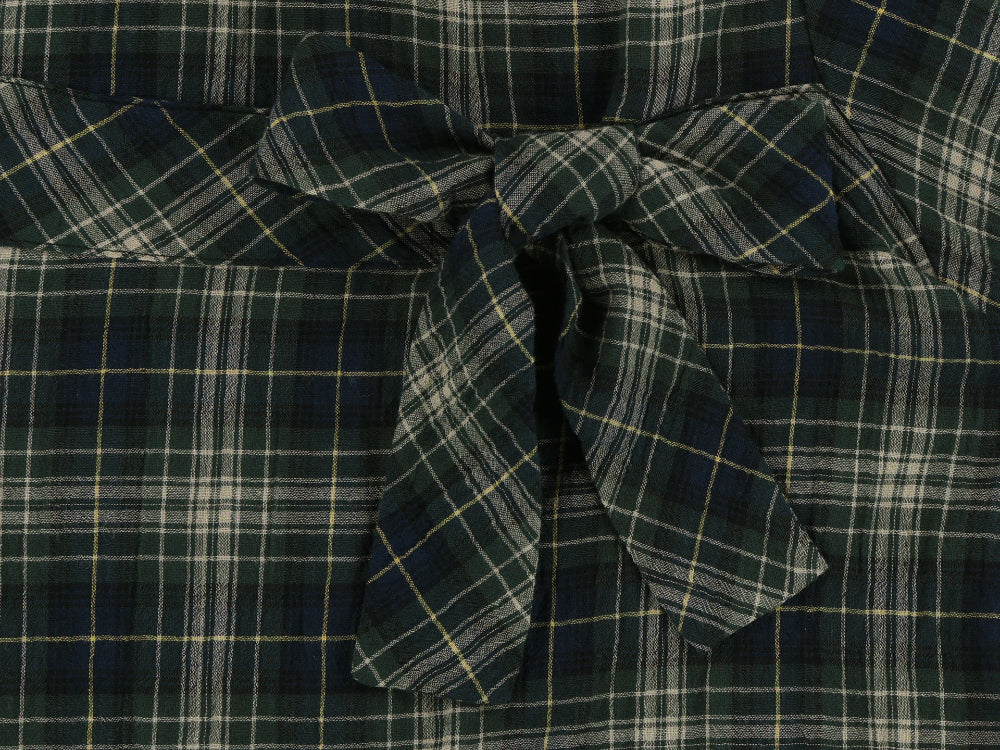 ✪【𝘱𝘳𝘦-𝘰𝘳𝘥𝘦𝘳】coyseio bow blouse (check)