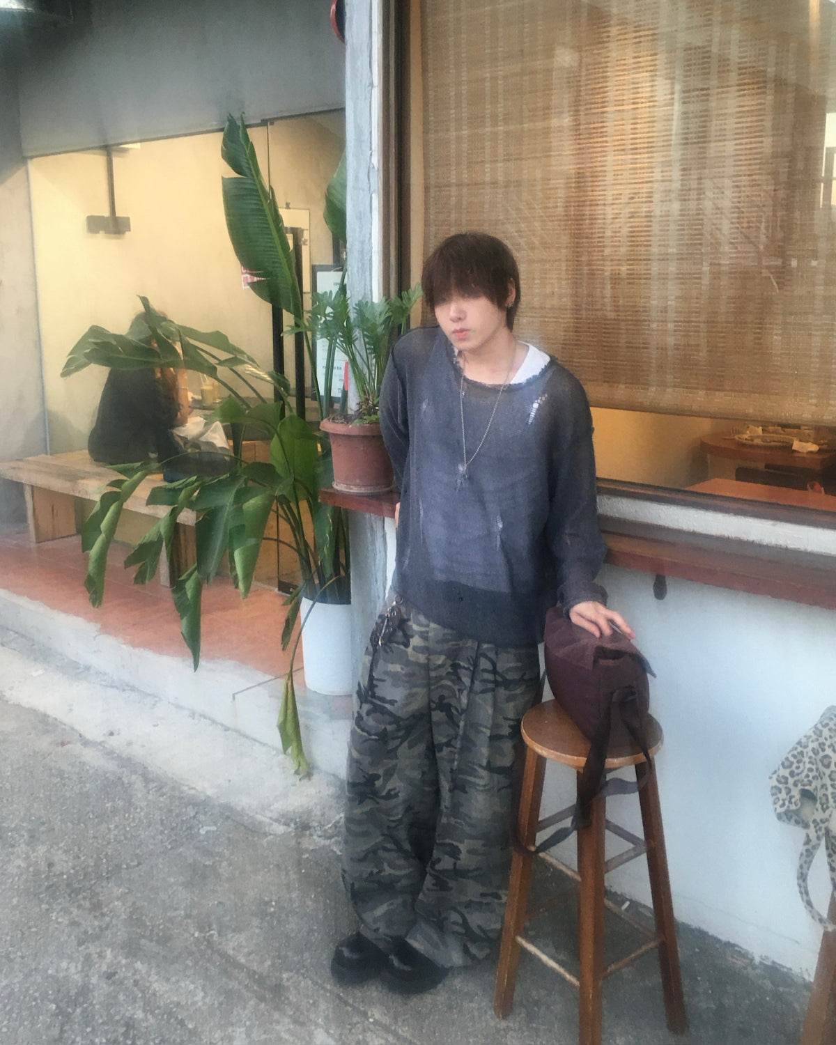 camo baggy pants (men wear)