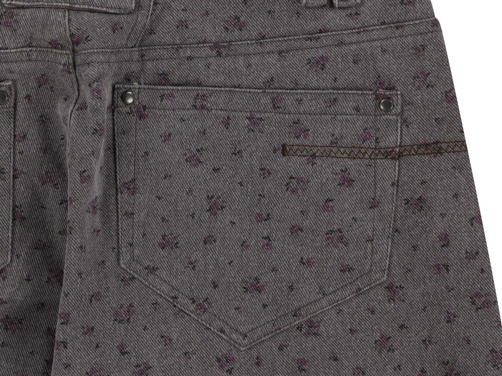 ✪【𝘱𝘳𝘦-𝘰𝘳𝘥𝘦𝘳】coyseio flower pattern pants (2 color)